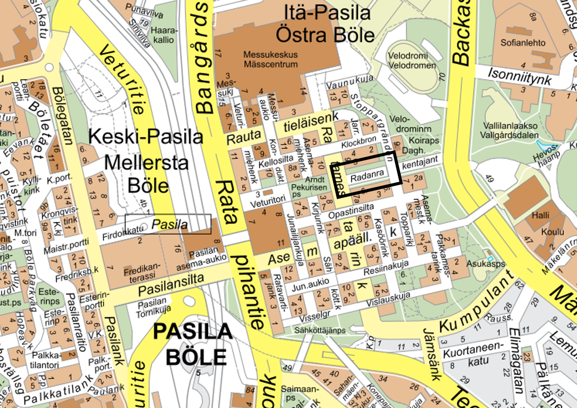 Radanrakentajantien työmaan aloitus