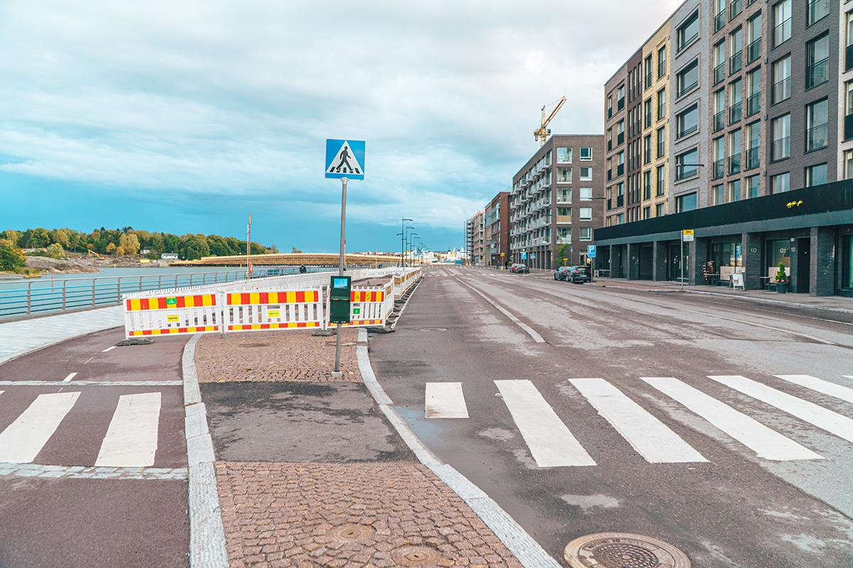 Näkymä Aallonhalkojalta etelään syyskuussa 2022.